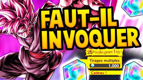 Faut Il Invoquer Sur Black Goku Ultra Db Legends Youtube