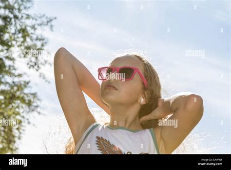 Fille blonde chaude Banque de photographies et dimages à haute