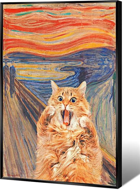 Asdg12s Abstract Edvard Munch Canvas Wall Art Famous Art The Scream