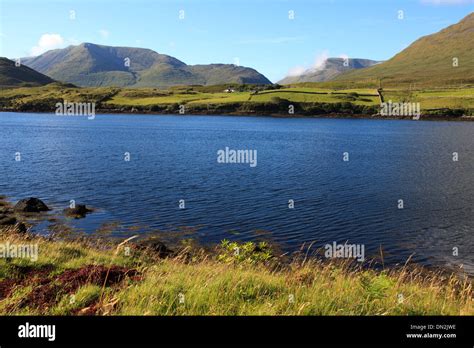 Connemara Landscape Co Galway Ireland Stock Photo Alamy