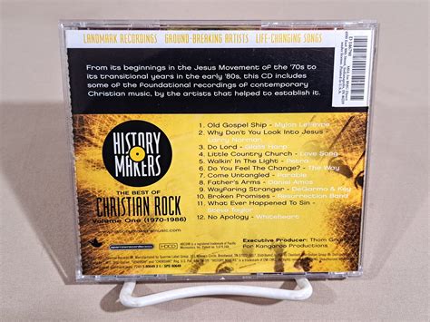 Vintage 00s Christian Music Cd The Best Of Christian Rock Featuring