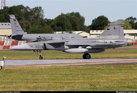 9244 Czech Air Force Saab JAS 39C Gripen Photo By Brendon Attard ID