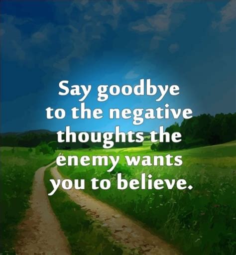 Say Goodbye To The Negative Thoughts Pictures Photos And Images For