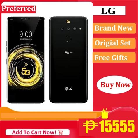 Brand New LG V50 ThinQ 5G V500N 128GB ROM 6GB RAM Original Android