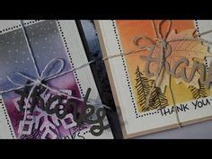 Easy and quick thank you card gift sets using Twinkling H2Os. 10.28.14 ...