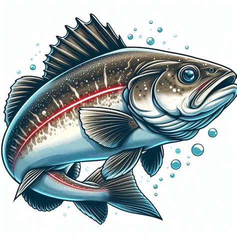 Premium Vector Cute Cod Fish Vector Cartoon Illustration