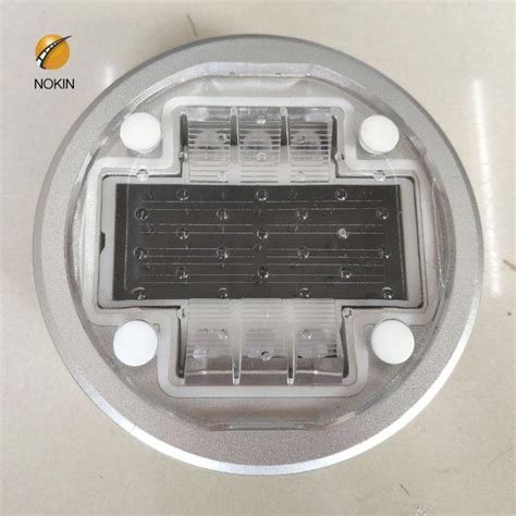 White Solar Road Stud For Path Supplier NOKIN Solar Road Studs