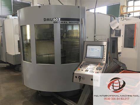 DMG MORI DMU 60 T Monoblock 5 AXIS Milling Machine Used Y 2002