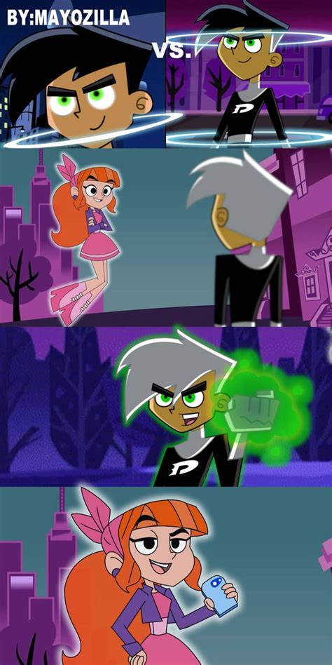 Teodora Vs Danny Phantom By Mayozilla On