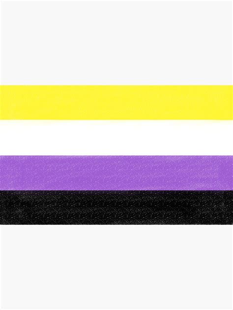 Non Binary Pride Flag Sticker For Sale By Existentialcrab Redbubble