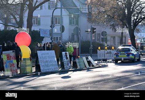 B Blingen Landwirte Protestieren Vor Der Kongresshalle Mit