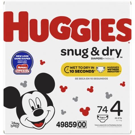 Huggies Snug Dry Diapers Size Big Pack Ct Kroger