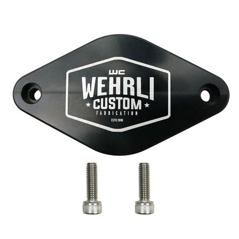 2011 2016 Lml Duramax Turbo Resonator Billet Plate