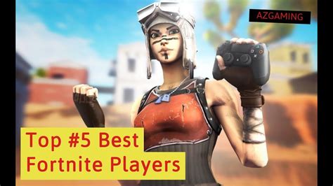 Top 5 Best Fortnite Players Of All Time Youtube