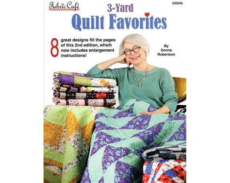 Quilts In A Jiffy Yard Quilts Pattern Book By Donna Robertson From