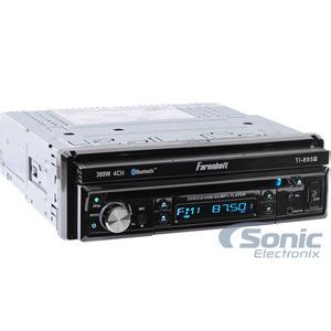 Farenheit TI 895B Ti895b Single DIN Bluetooth In Dash DVD CD AM