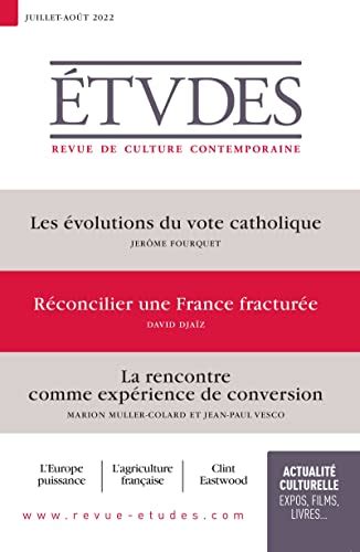 Revue Tudes Les Volutions Du Vote Catholique R Concilier Une