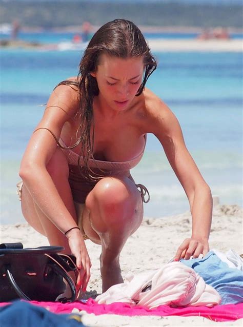 Alessia Tedeschi In Bikini At The Beach In Formentera Lacelebs Co