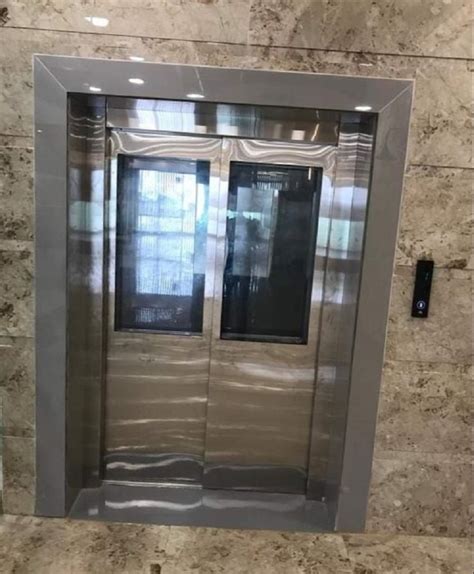 Person Sliding Door Passenger Elevator With Machine Room Maximum