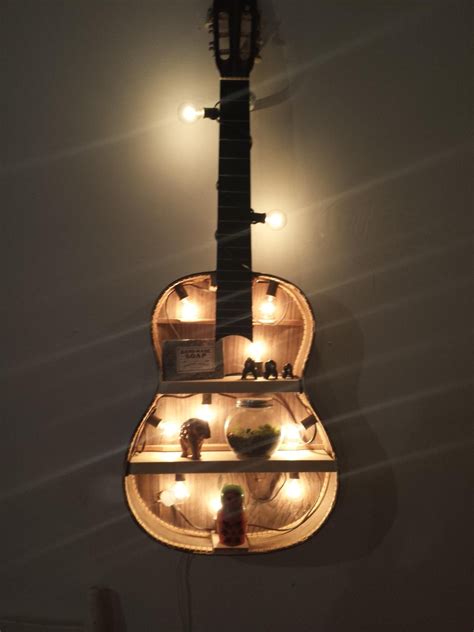 Magnificent Repurposed Guitar Ideas For The Ideal Home Decoration