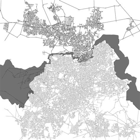 The city of Nicosia and UN buffer zone (by author). | Download Scientific Diagram