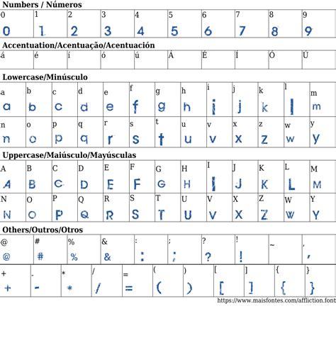 Affliction: Free Font Download | MaisFontes