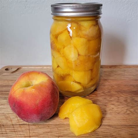 Canning Peaches In Extra Light Syrup