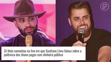 Z Neto Manda Recado Para Gusttavo Lima Em Live Do Cantor Quem Tem