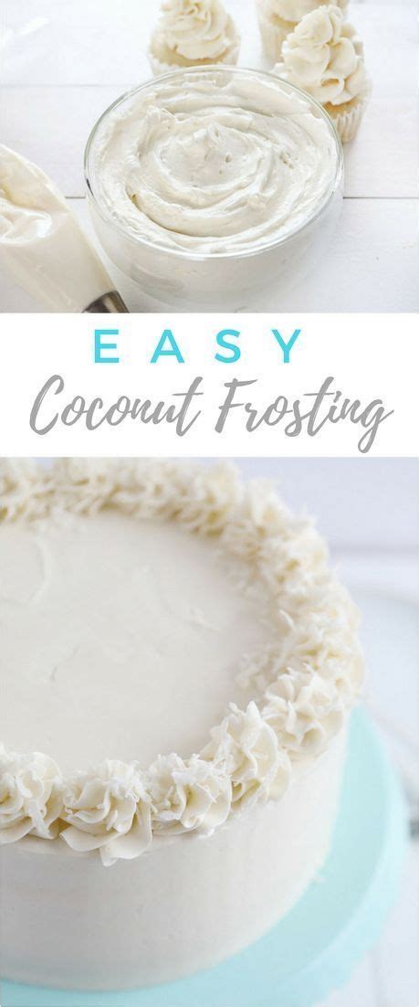 Coconut cake frosting – Artofit