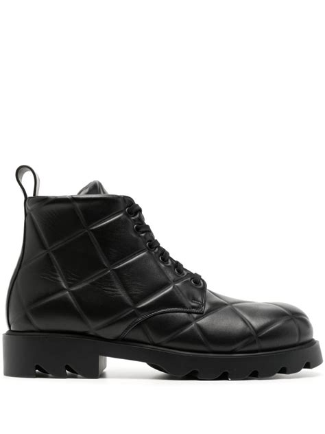 Bottega Veneta Ankle Length Leather Boots Farfetch