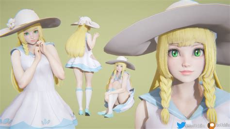 Honey Select 2 Card Lillie Pokemon Youtube