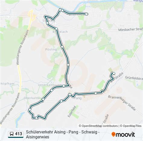 Route Fahrpl Ne Haltestellen Karten Rosenheim Oberw Hr