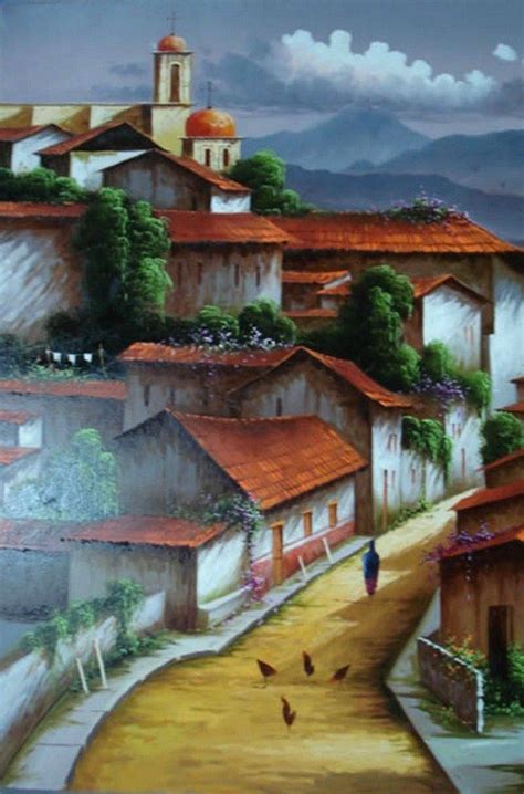 Paisajes Mexicanos Para Pintar Paisajes Mexicanos Al Óleo Sobre Lienzo