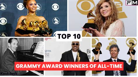 List Of Top 10 Grammy Award Winners Of All Time