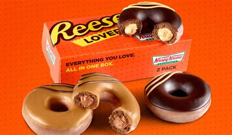 Krispy Kreme Releases New Reeses Lovers Original Filled Doughnuts