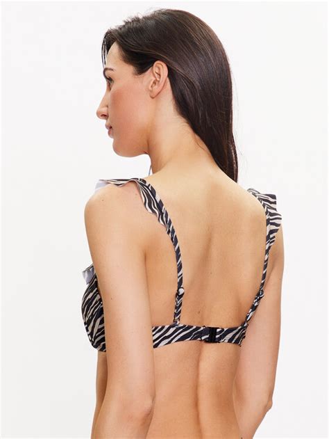 Hunkem Ller Bikini Partea De Sus Zebra Colorat Modivo Ro