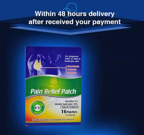 Pain Relief Patch Nano Infrared Patch Buy Muscle Pain Relief Patch