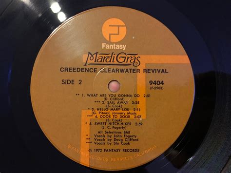 CREEDENCE CLEARWATER REVIVAL MARDI GRAS ORIGINÁL 1 PRESS USA Aukro