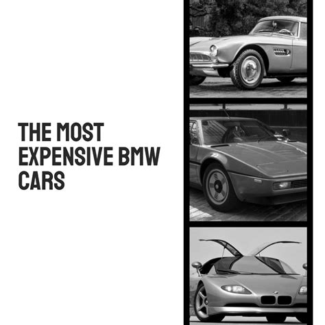 The Most Expensive Bmw Cars In The World Deluxe Dibs