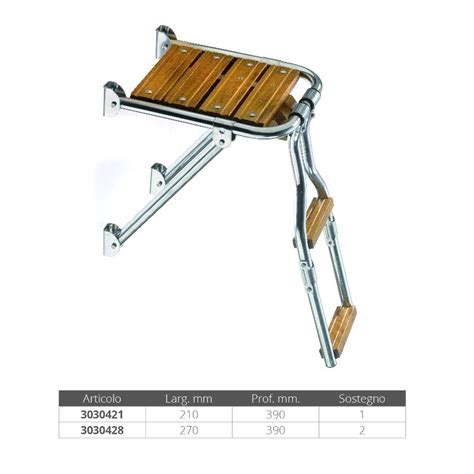 Plataforma De Popa Con Escalera Plataformas De Popa MTO Nautica Store