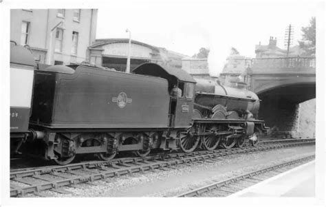 Photograph Gwr 4908 Broome Hall Steam Locomotive Swindon Works Gwr 6x4 £29 97 Picclick Uk