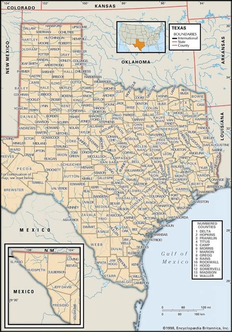 Yoakum County Texas Map - Printable Maps