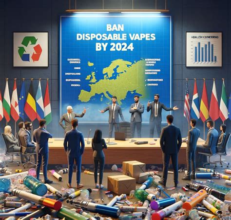 Eu Associations Call For Disposable Vape Ban By 2024