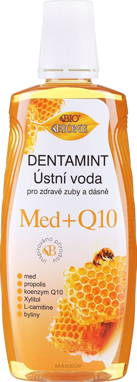 Bione Cosmetics Dentamint Mouthwash Honey Propolis Płyn do płukania