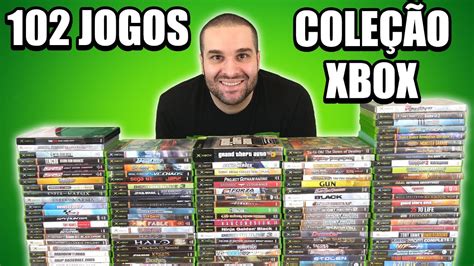 Minha Coleção De Xbox Clássico Original Em 2020 102 Jogos YouTube