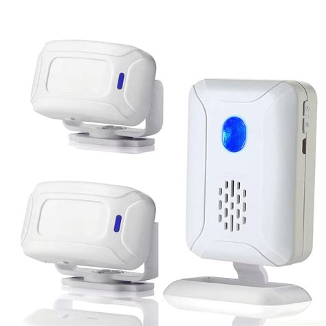 Buy Waytronic Wireless Pir Motion Sensor Detector Security Alarm Chime 2 Sensor And 1 Receiver