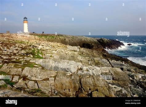 Sule Skerry Lighthouse Stock Photo Alamy