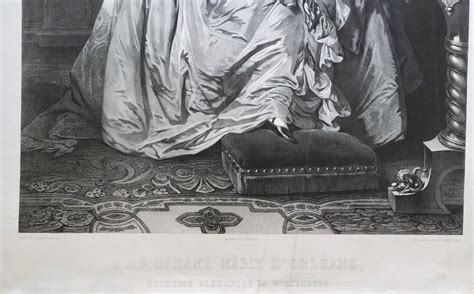 Proantic Marie d Orléans Lithographed By Henri Grévedon After Winte