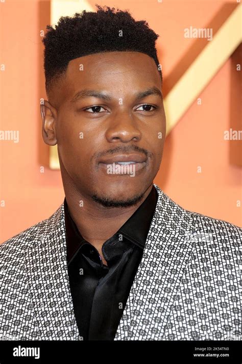 Oct 03, 2022 - London, England, UK - John Boyega attending The Woman King UK film premiere ...