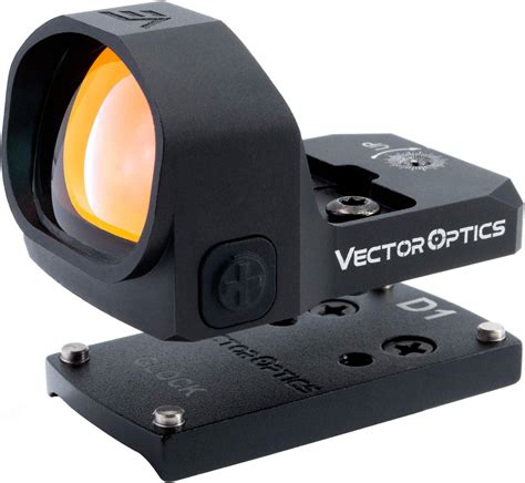 VECTOR OPTICS Red Dot Visier Set 3 MOA für Glock Pistole